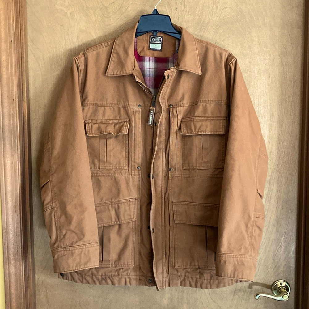 C.E. Schmidt like Carhart canvas work barn ranch coat. Men’s Lg or Women’s XL.